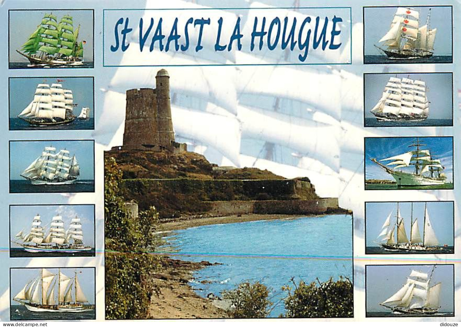 50 - Saint Vaast la Hougue - Multivues - CPM - Voir Scans Recto-Verso