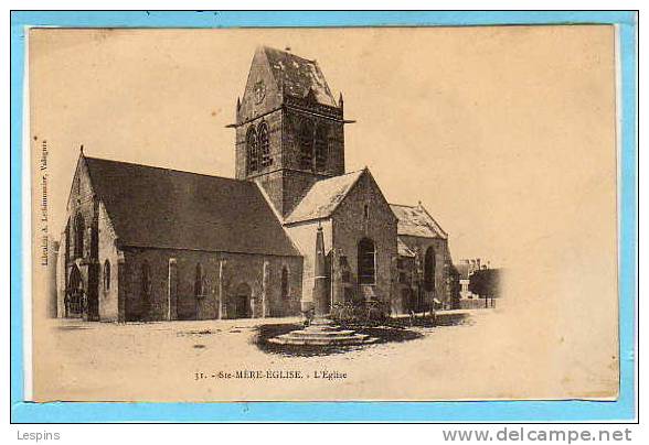 50 - SAINTE MERE EGLISE -- L´Eglise