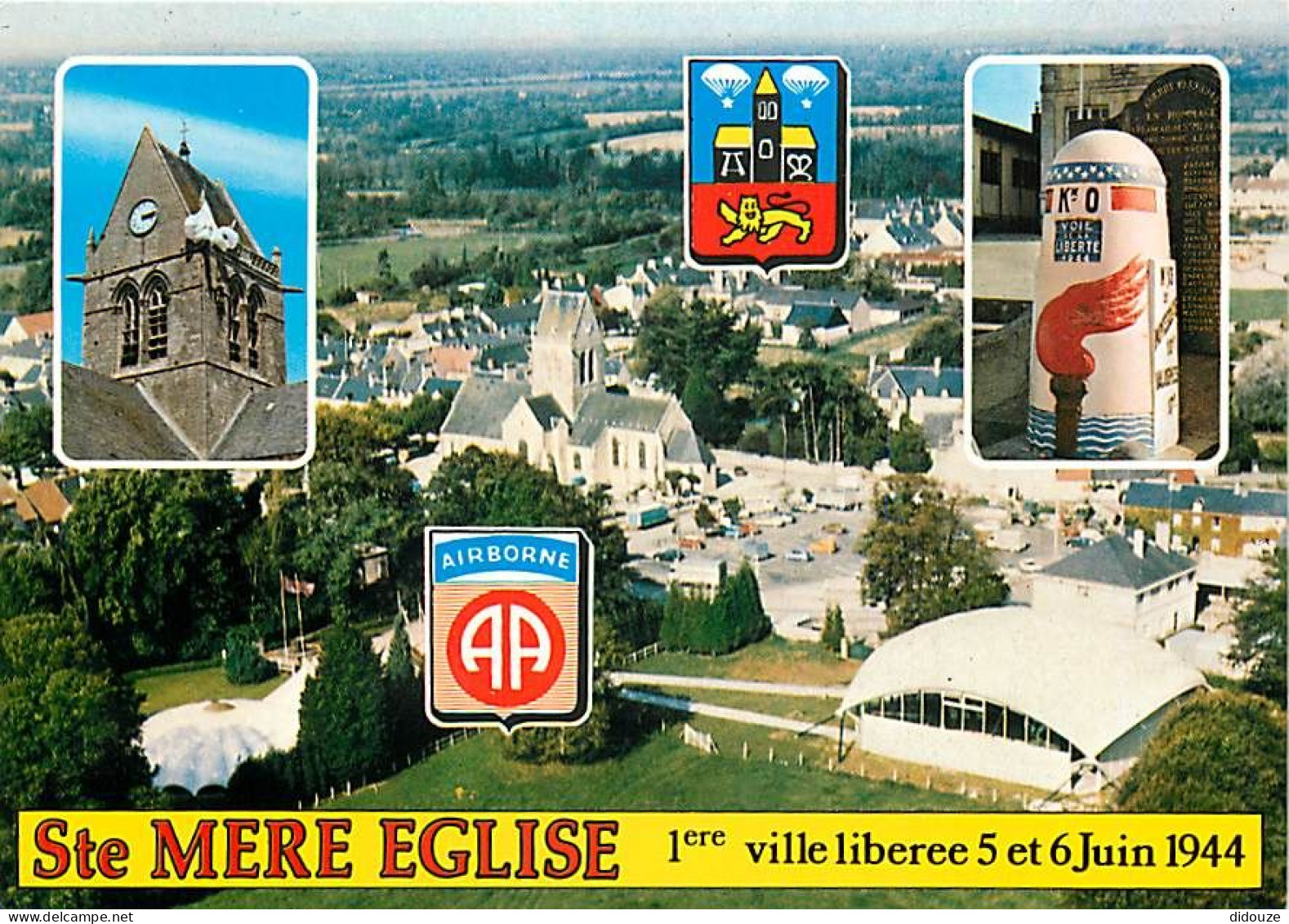 50 - Sainte Mère Eglise - Multivues - CPM - Voir Scans Recto-Verso