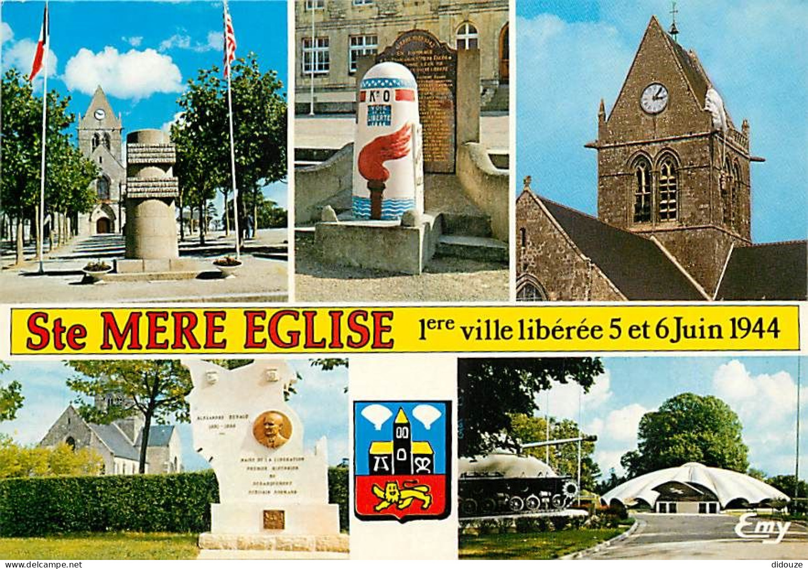 50 - Sainte Mère Eglise - Multivues - CPM - Voir Scans Recto-Verso