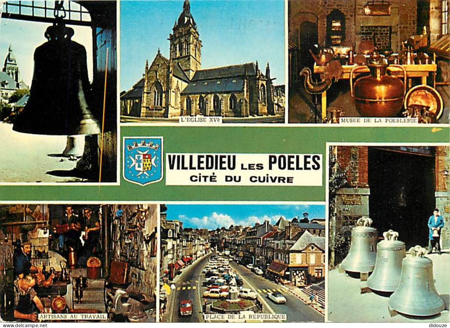 50 - Villedieu les Poeles - Multivues - CPM - Voir Scans Recto-Verso
