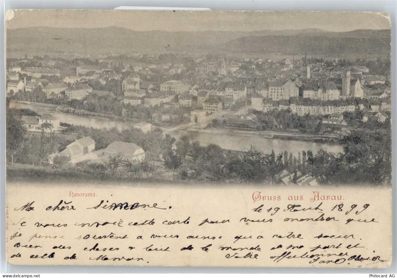 5000 Aarau - 19.8.99, Panorama von Aarau - 50553582