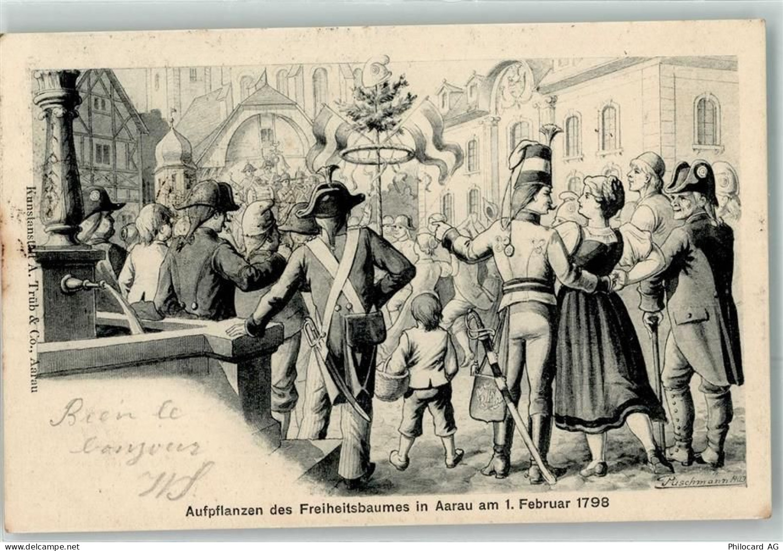 5000 Aarau 1903 - Freiheitsbaum Aarau 1798 - 10644016