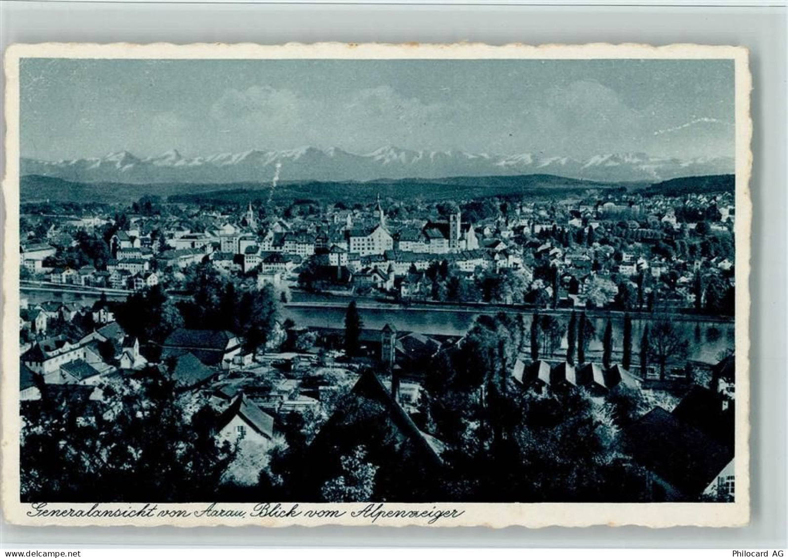 5000 Aarau - Generalansicht von Aarau Blick vom Alpenzeiger - 11085337