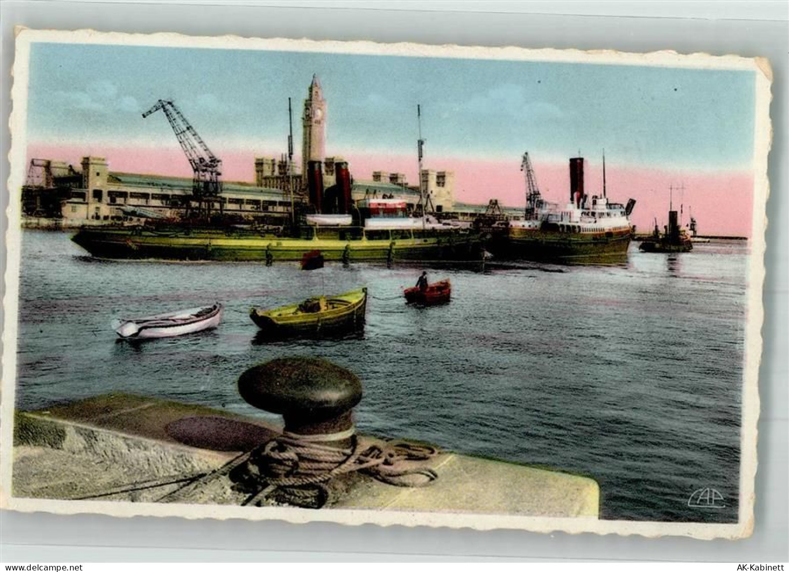 50100 Cherbourg-Octeville Foto AK Hafen - 38059071