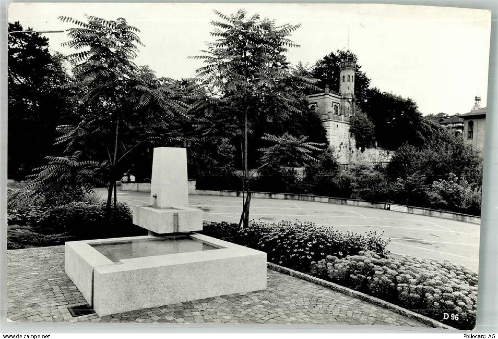 5012 Schönenwerd SO 1970 Foto AK Neuer Brunnen am Bahnhof - 38255919