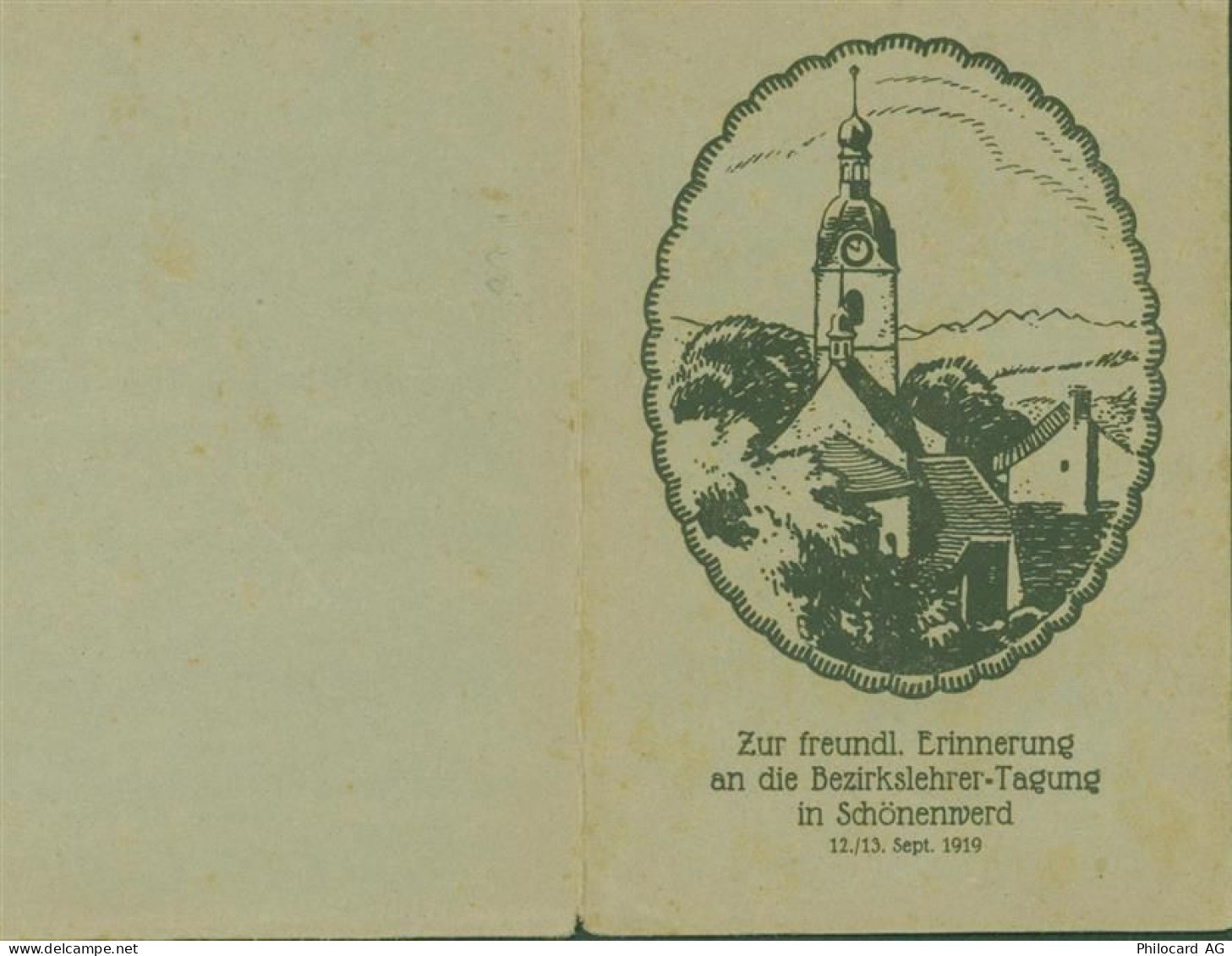 5012 Schönenwerd SO KEINE AK Erinnerung Bezirkslehrer Tagung September 1... - 13813697