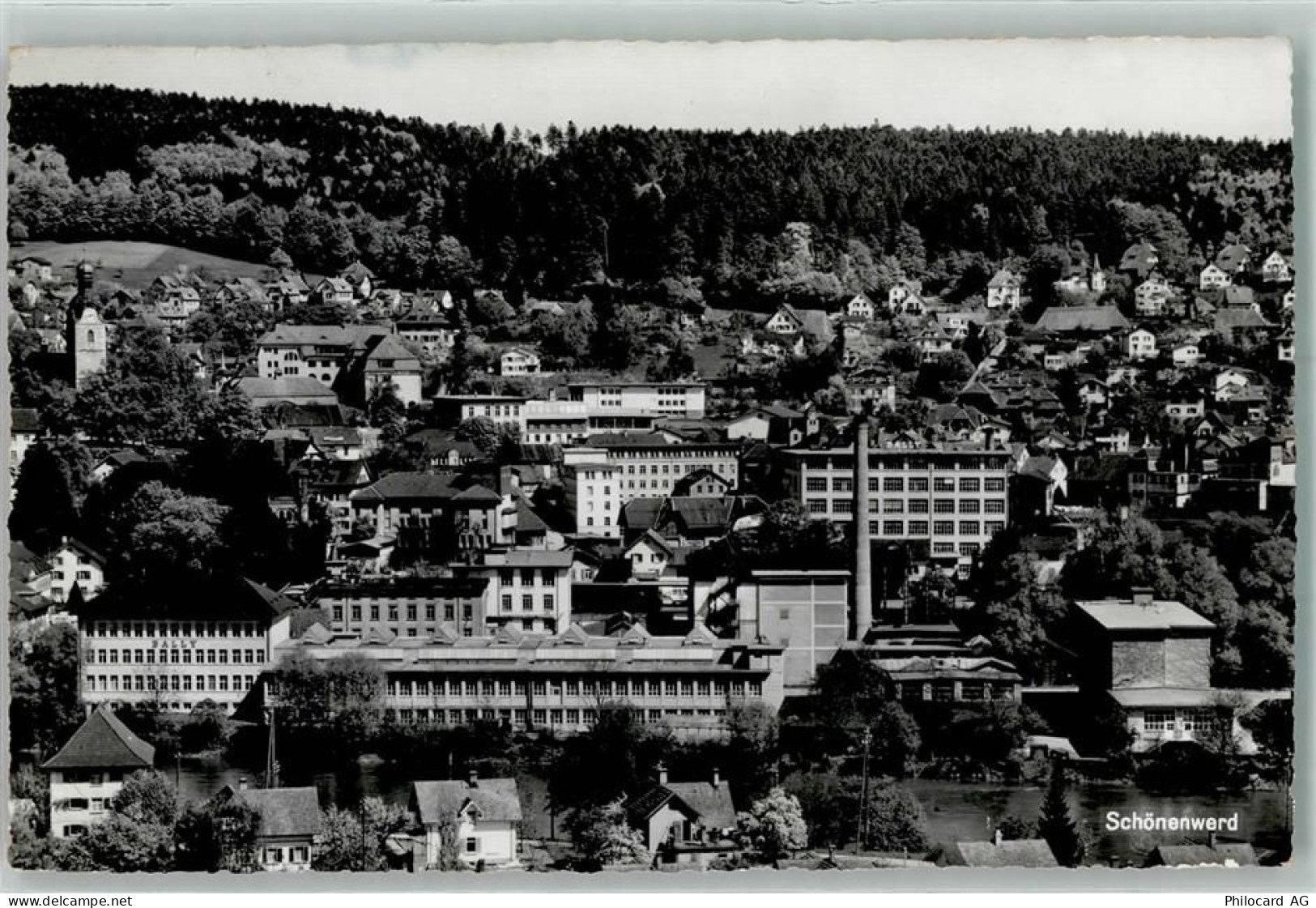 5012 Schönenwerd SO - Kirche Schornstein Fabrik - 10586191