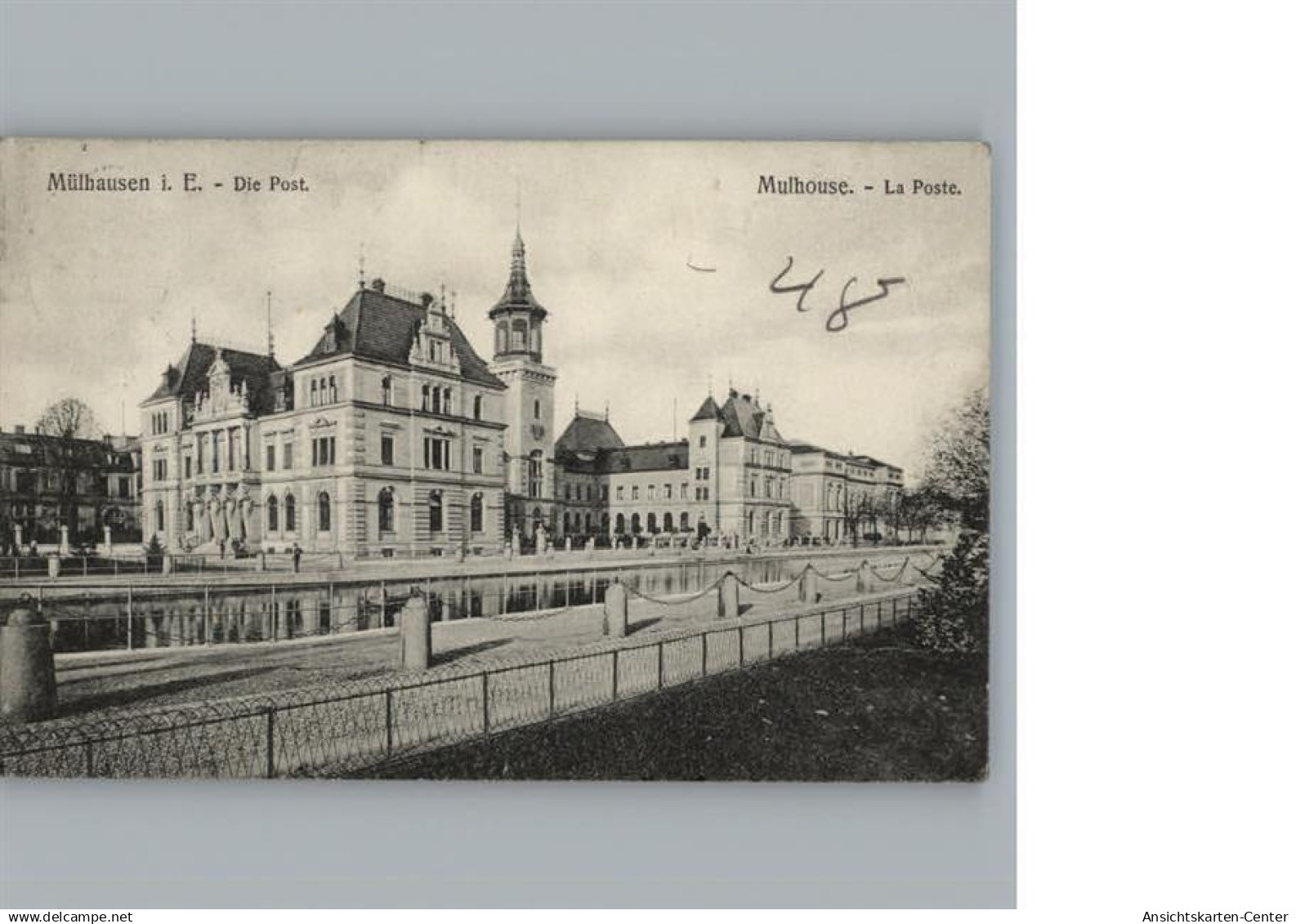50283435 - Muehlhausen (F) Postamt, Elsass
