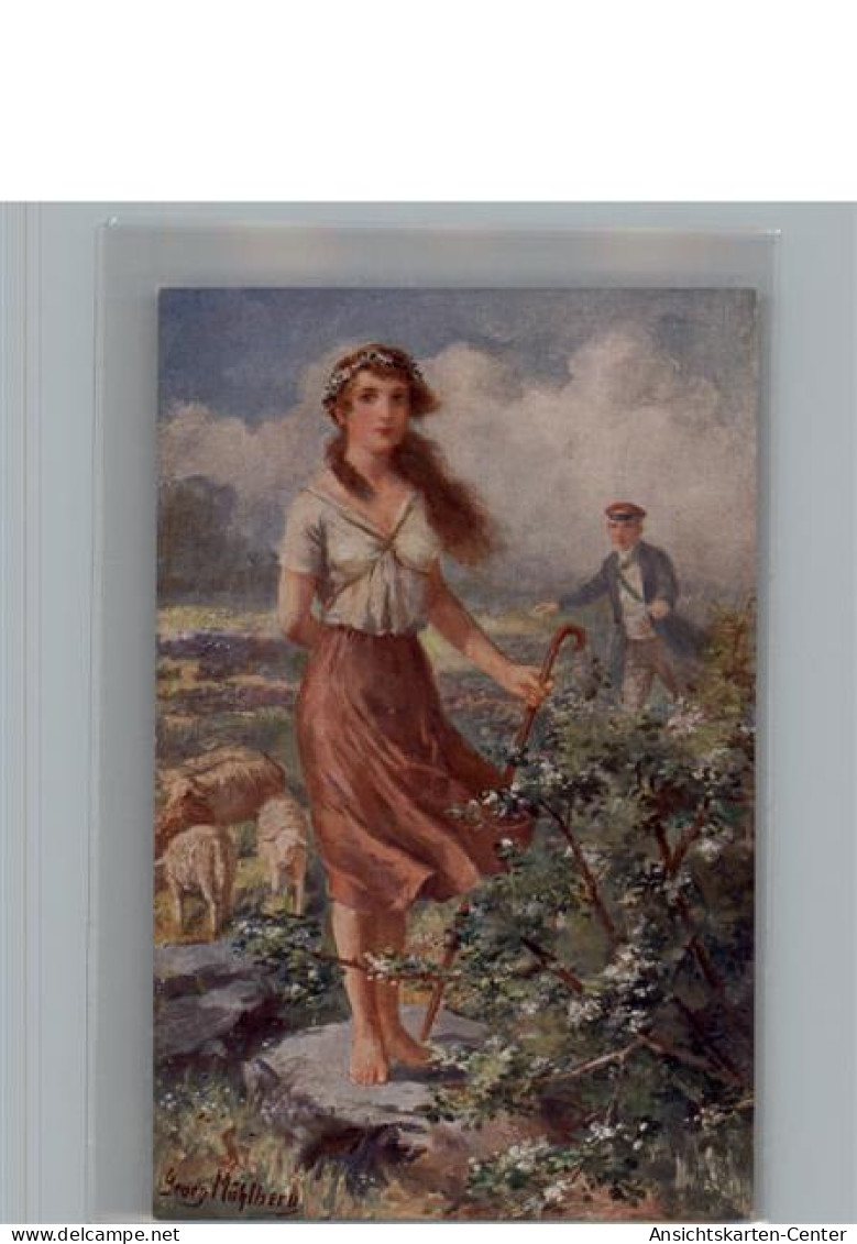 50286256 - Kuenstlerkarte sign. Muehlberg