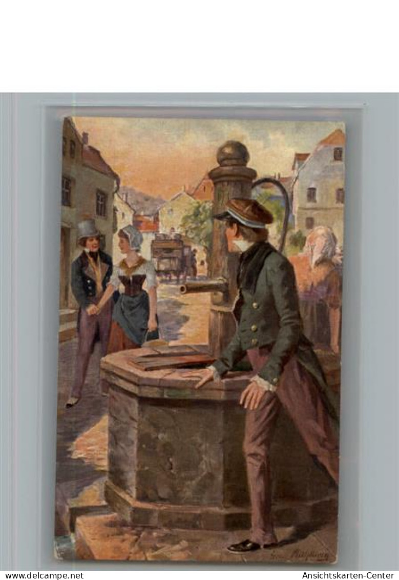 50286259 - Kuenstlerkarte sign. Muehlberg