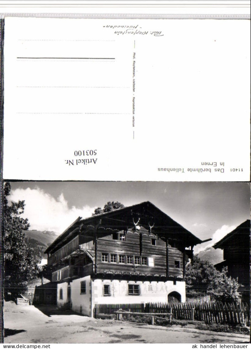 503100,Ernen Tellenhaus Haus Kt Wallis
