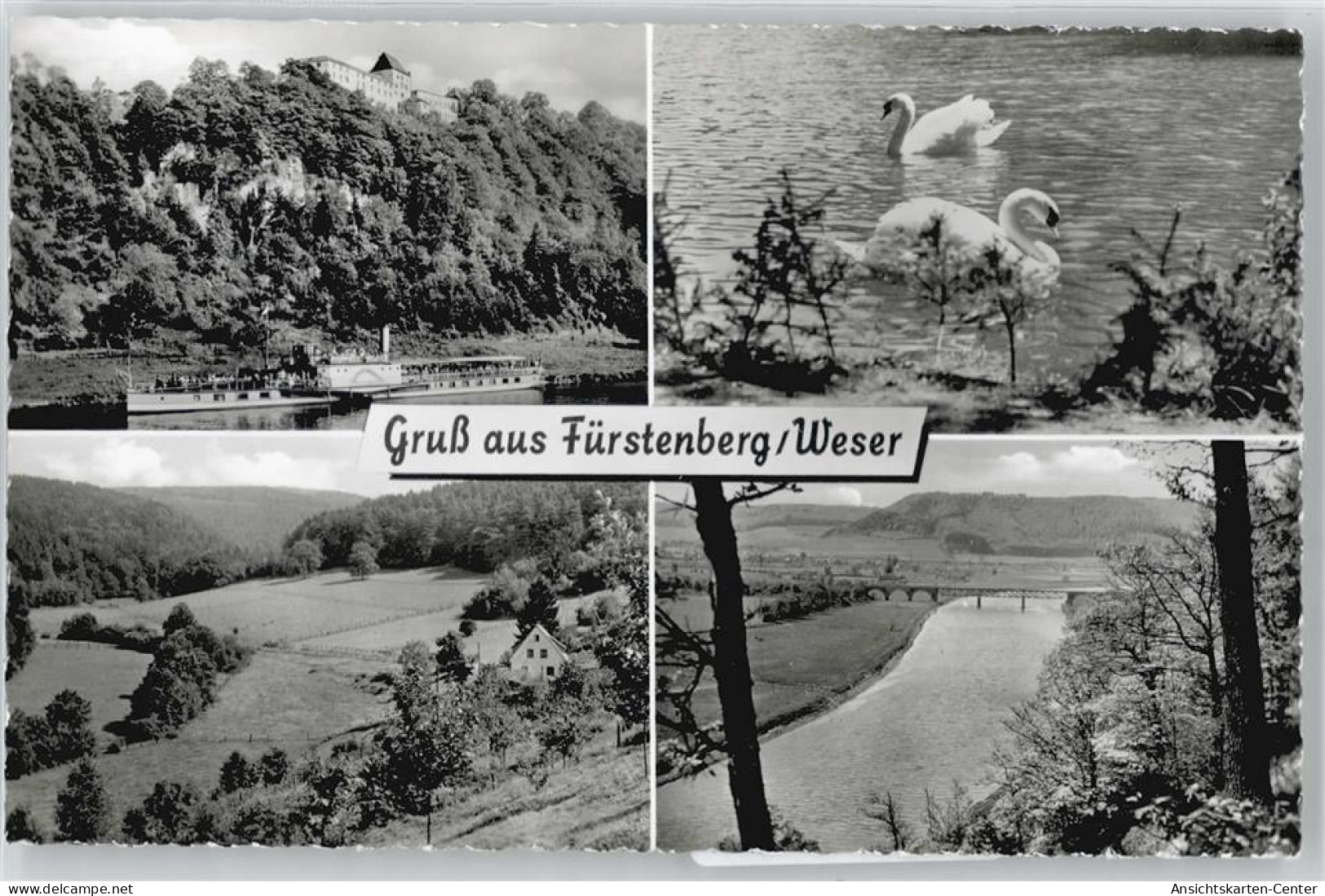 50419421 - Fuerstenberg , Bahnhof