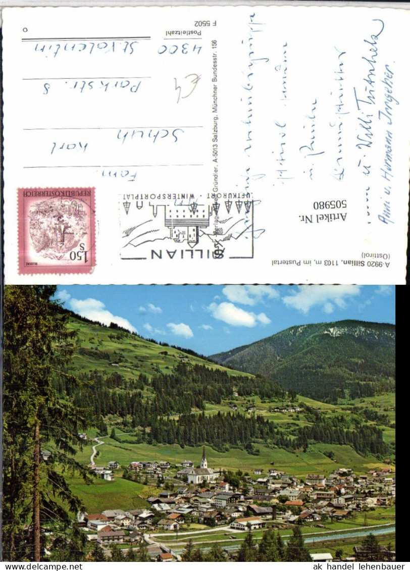 505980,Sillian im Pustertal Totale Bergkulisse