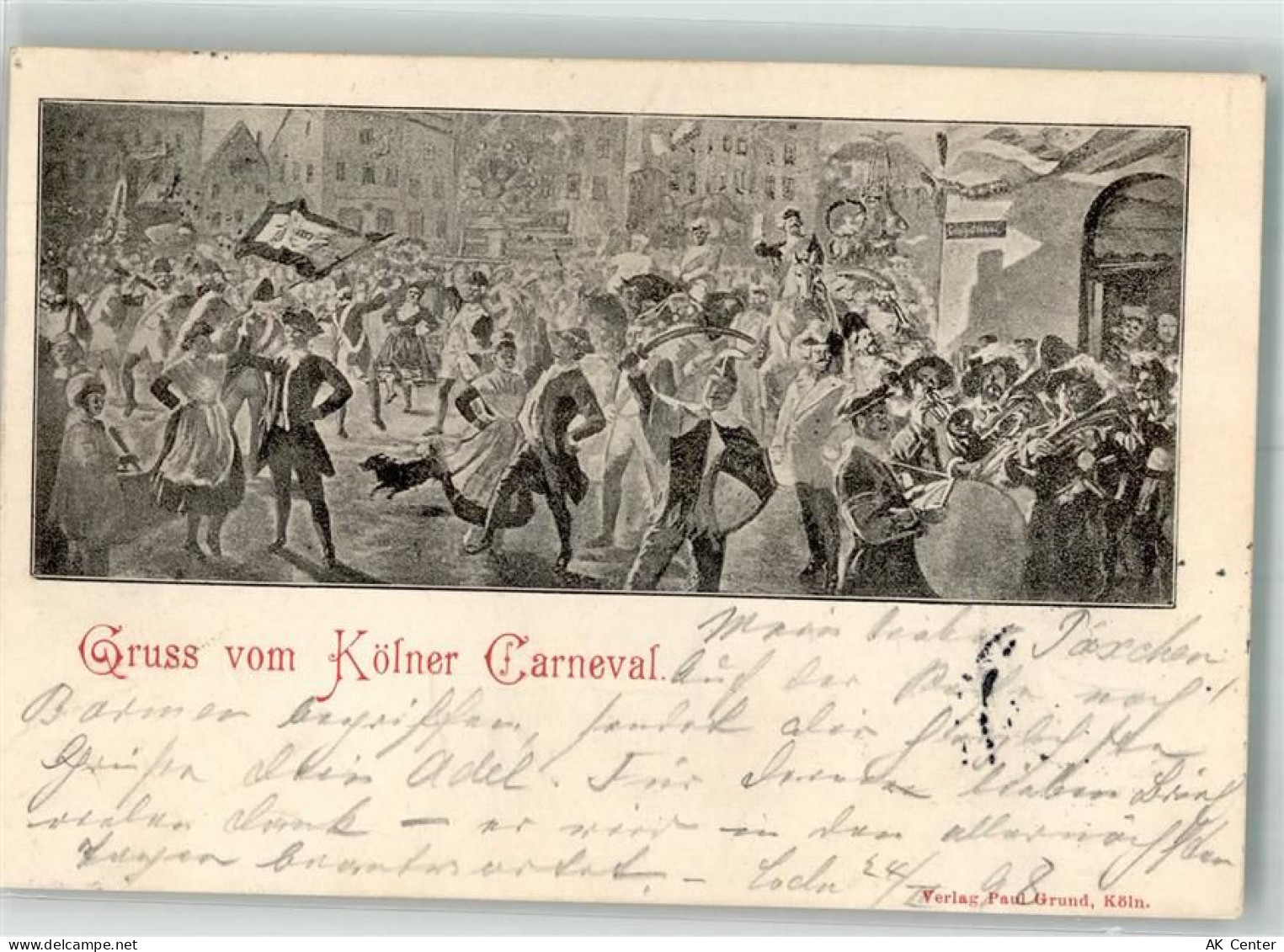 50667 W5000 Köln 1898 Künstlerkarte Karneval - 13644236