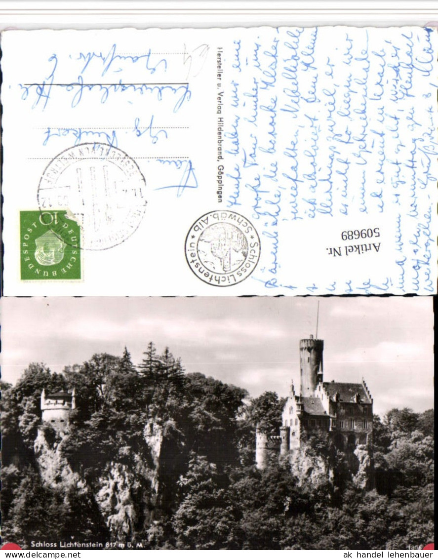 509689,Schloss Lichtenstein b. Honau Lichtenstein