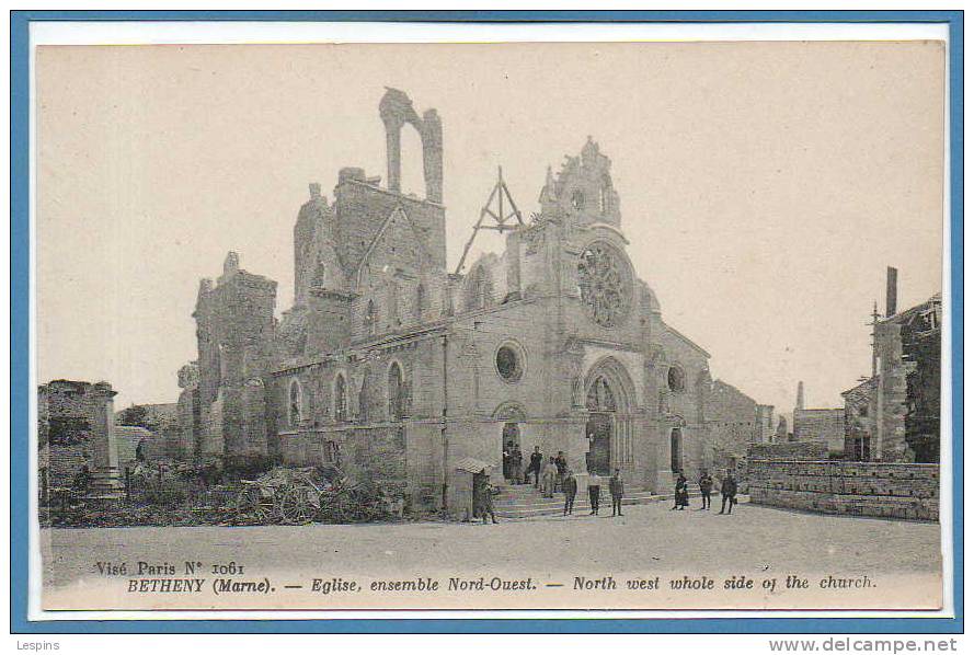 51 - BETHENY --  Eglise ....