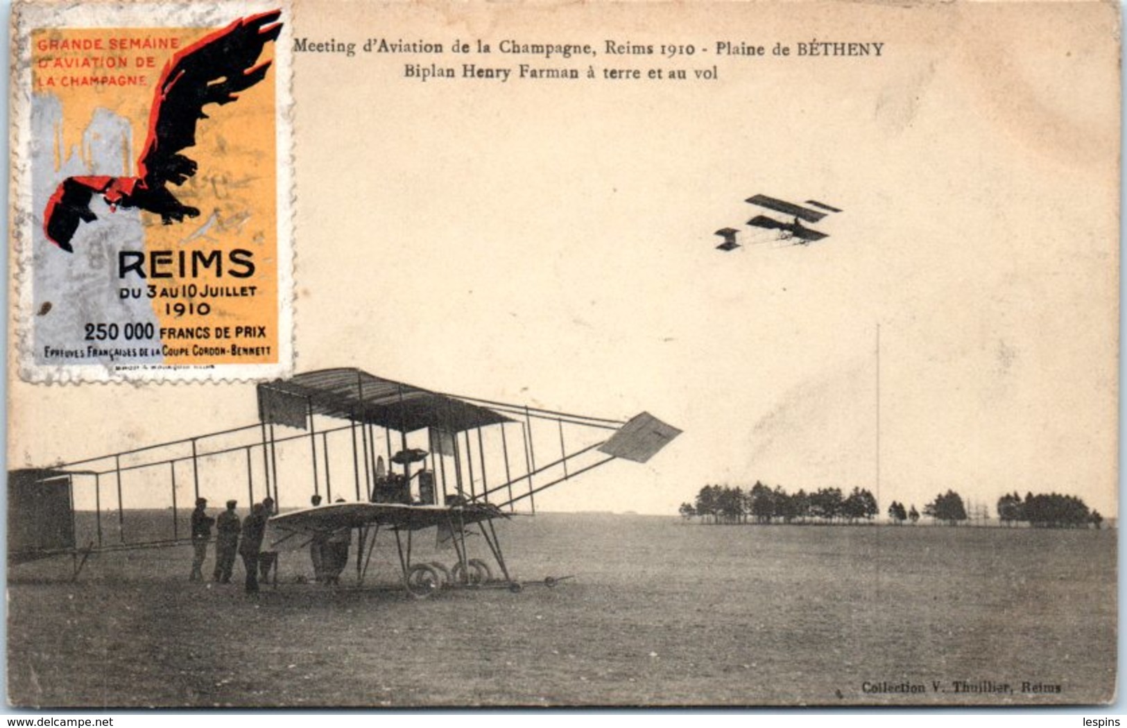51 - BETHENY -- Meeting d'Aviation de la Champagne Reims 1910 - Plaine de Bétheny