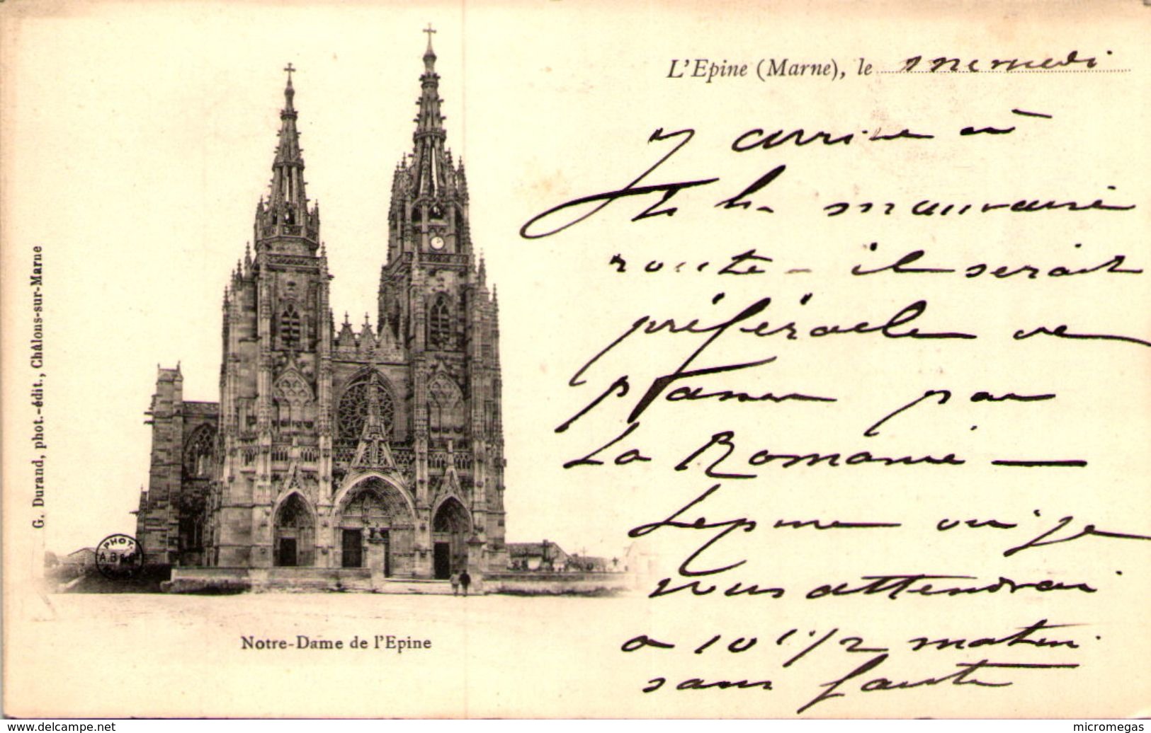 51 - L'EPINE - Notre-Dame de l'Epine
