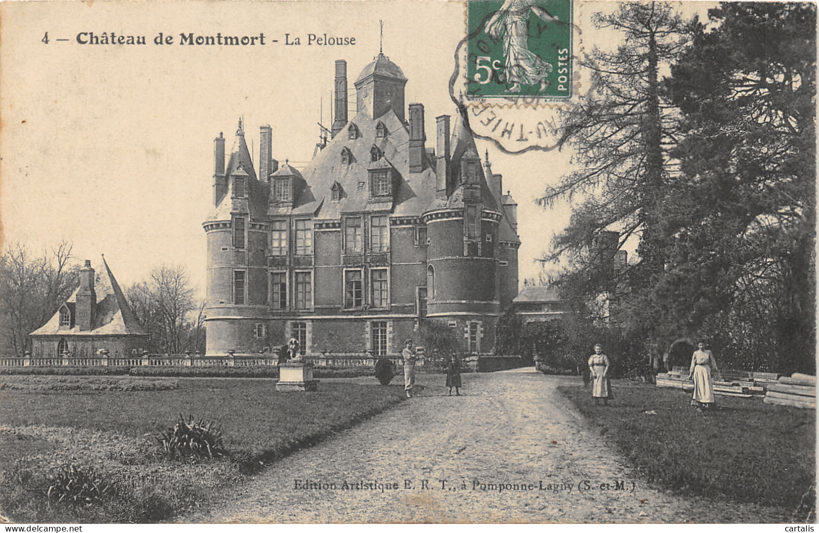 51-MONTMORT LUCY-CHATEAU DE MONTMORT-N 6007-F/0213