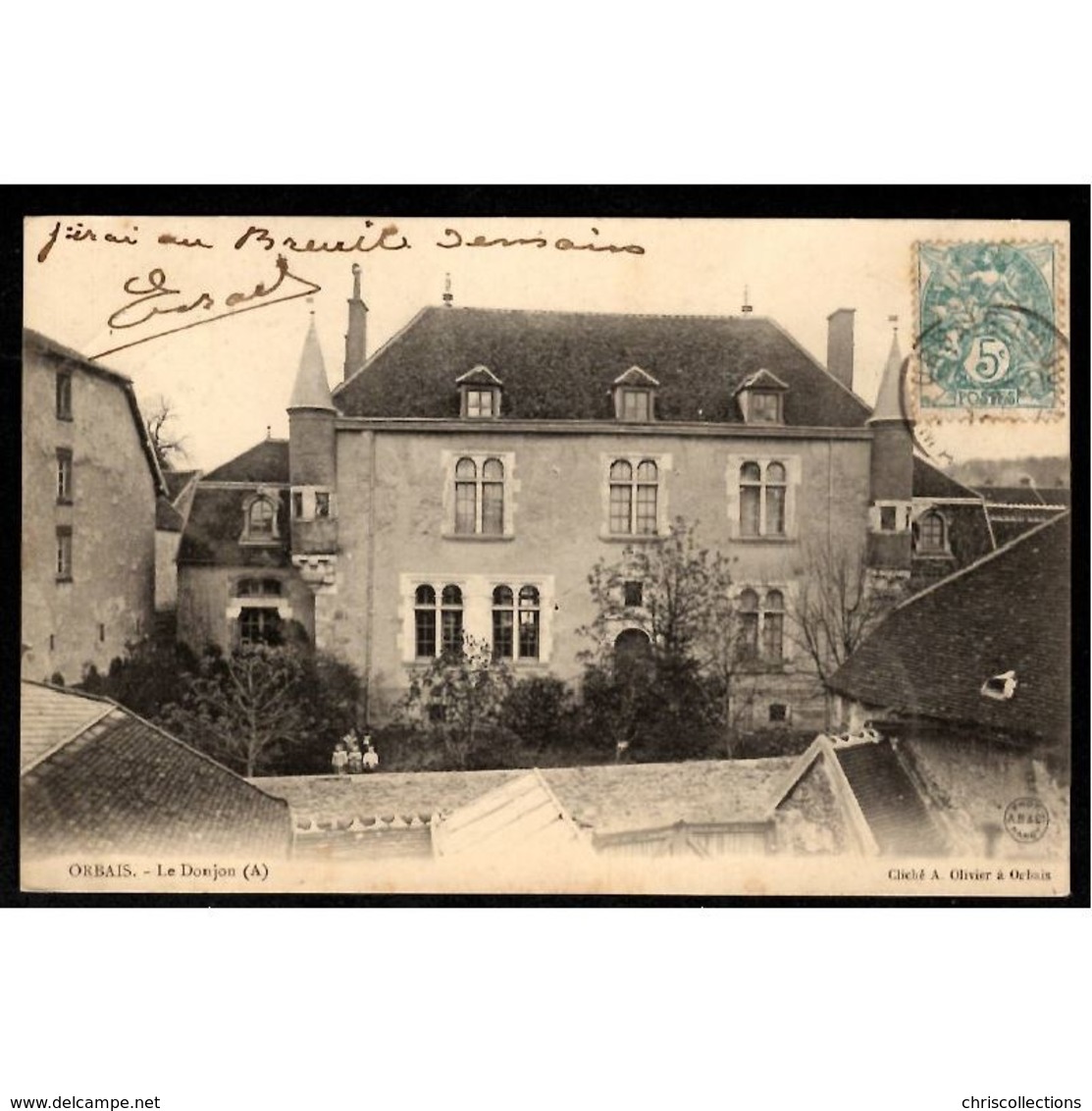 51 - ORBAIS L'ABBAYE (Marne) - Le Donjon