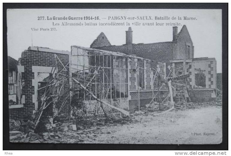 51 Pargny-sur-Saulx ruine    D51D  K51567K  C51423C RH041502