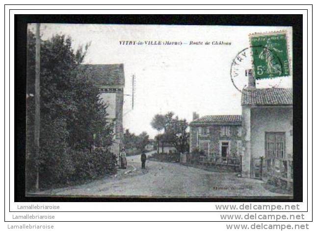 51 - VITRY LA VILLE - ROUTE DE CHALONS