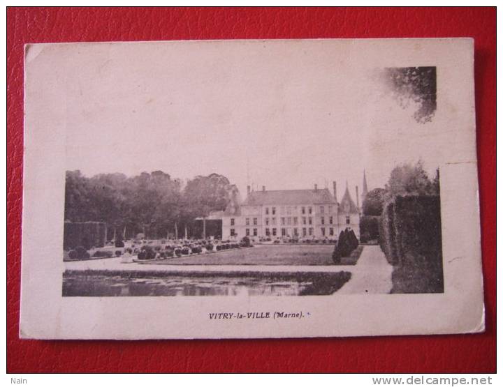 51 - VITRY LA VILLE - VUE DU CHATEAU -