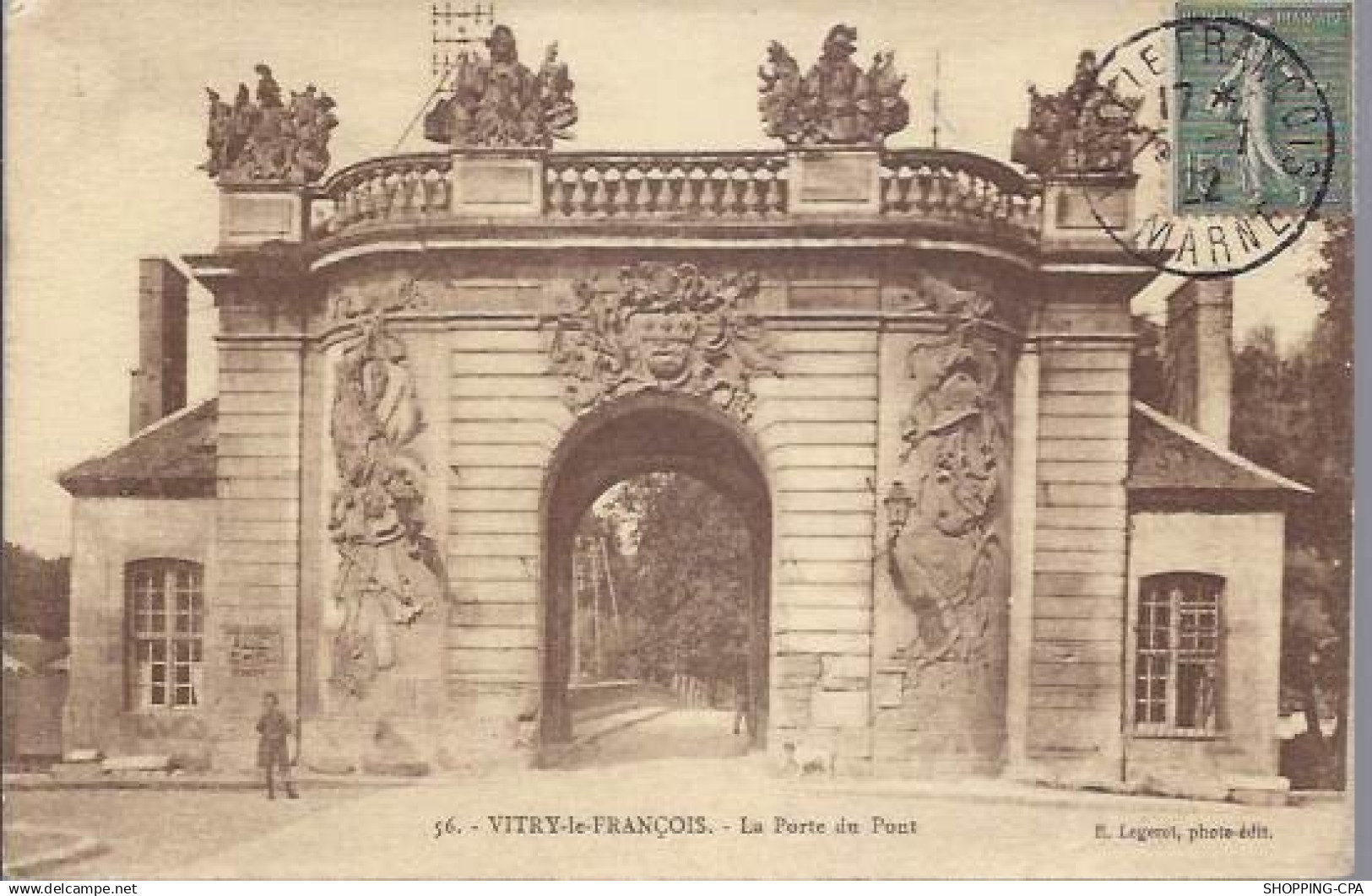 51 - Vitry le Francois - La porte du pont
