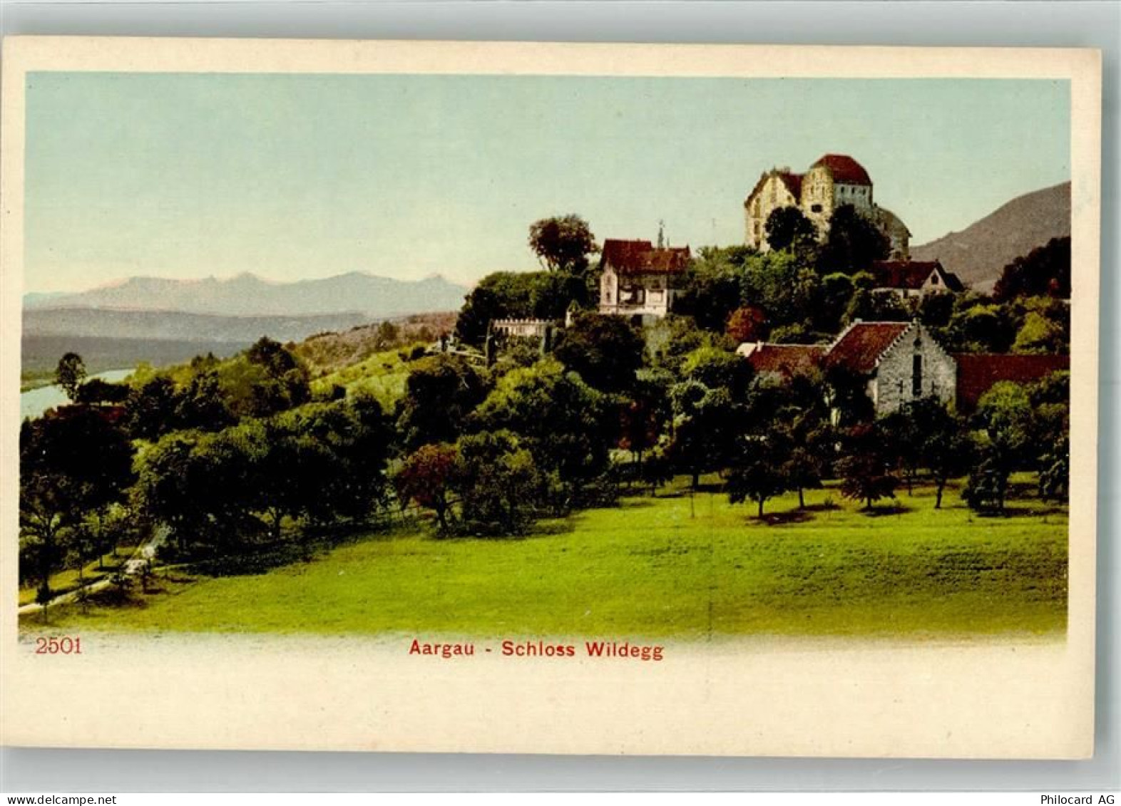 5103 Wildegg Foto AK Schloss Wildegg - 38070919