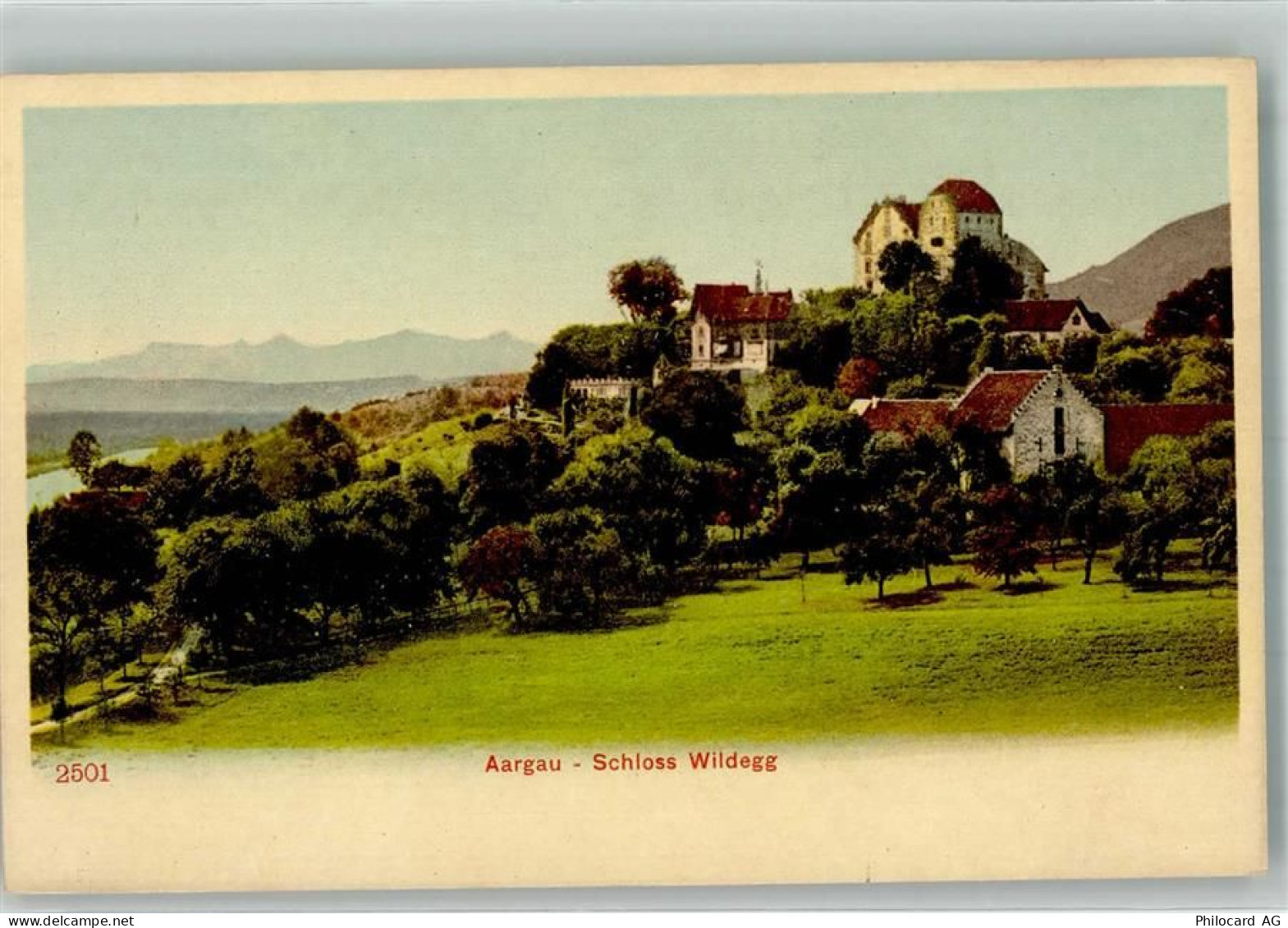 5103 Wildegg Foto AK Schloss Wildegg - 38070920