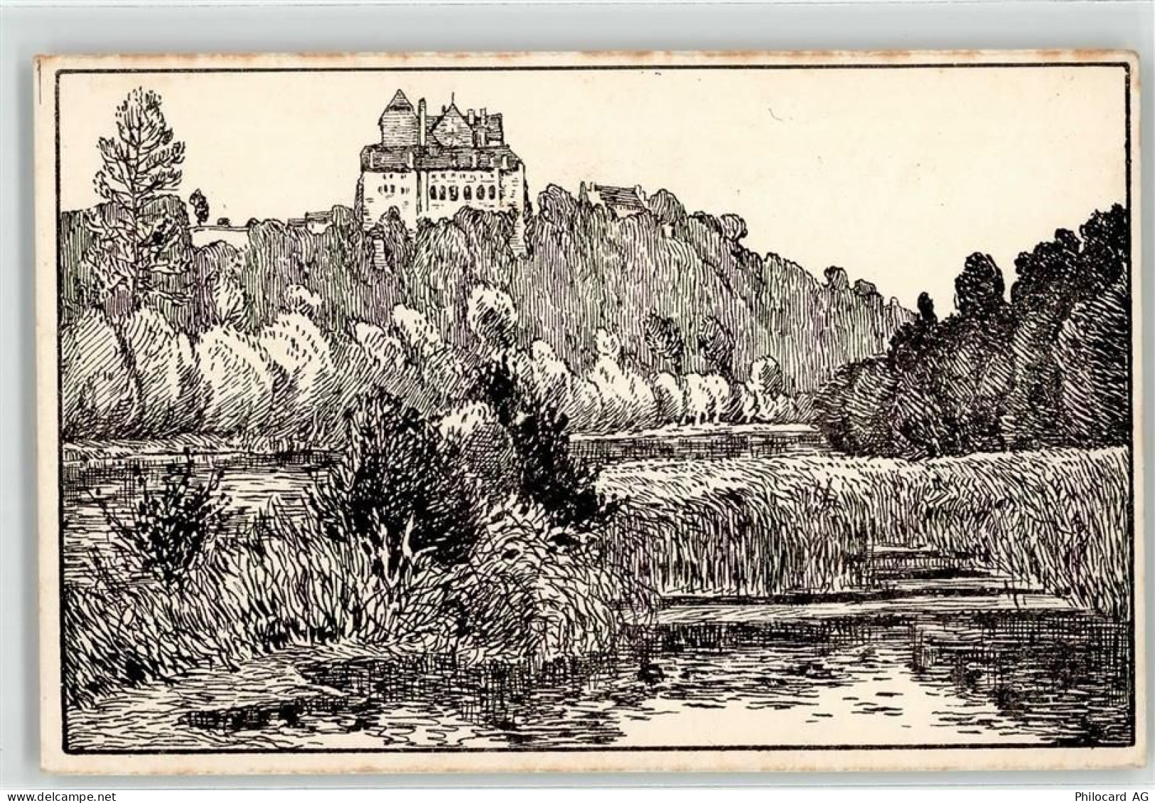 5103 Wildegg Radierung - 52020583