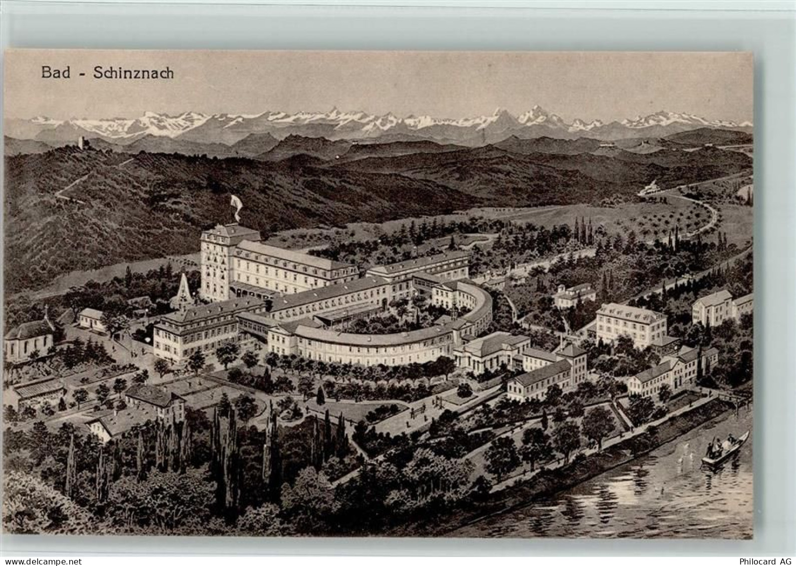 5116 Schinznach Bad 1922 - Flugaufnahme - 10196456