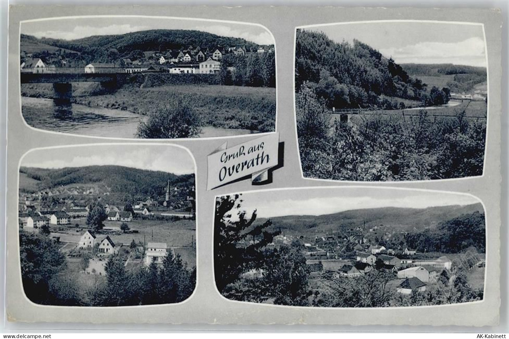 51491 W5063 Overath , Bergisches Land - Teilansichten - 51050705