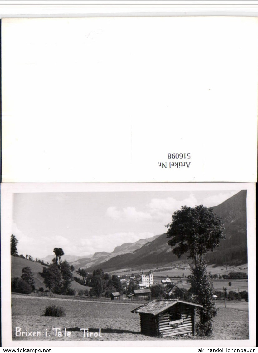 516098,Brixen im Thale Teilansicht Bergkulisse