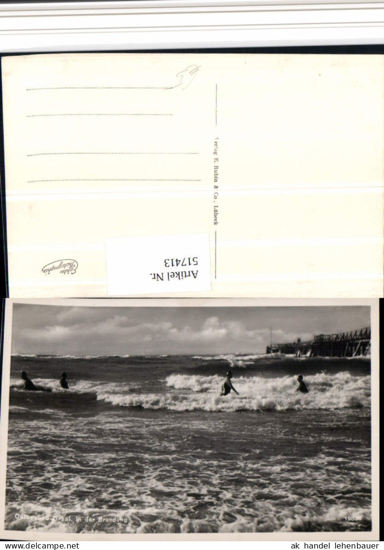 517413,Ostseebad Graal-Müritz Brandung Wellen