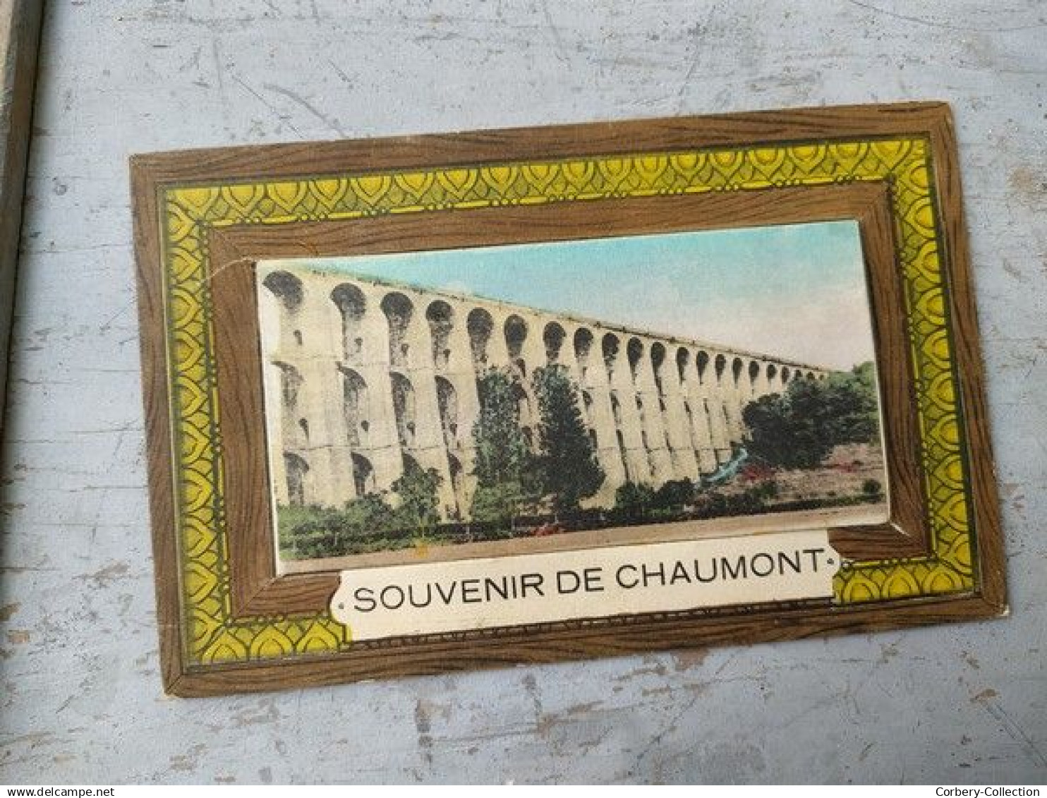 52. CHAUMONT. CPA Système Dépliant Souvenir de Chaumont