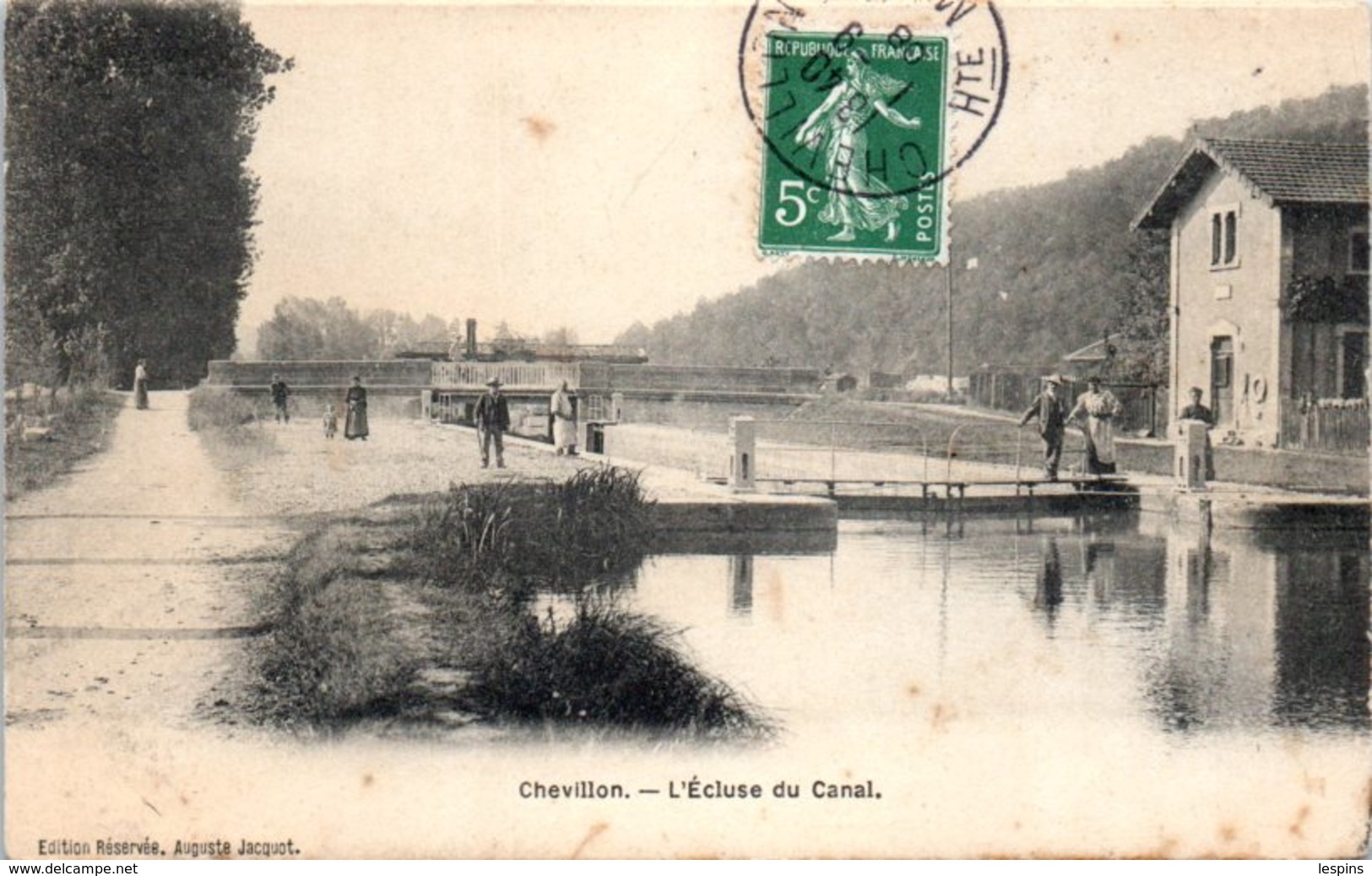 52 - CHEVILLON --  L'Ecluse du Canal