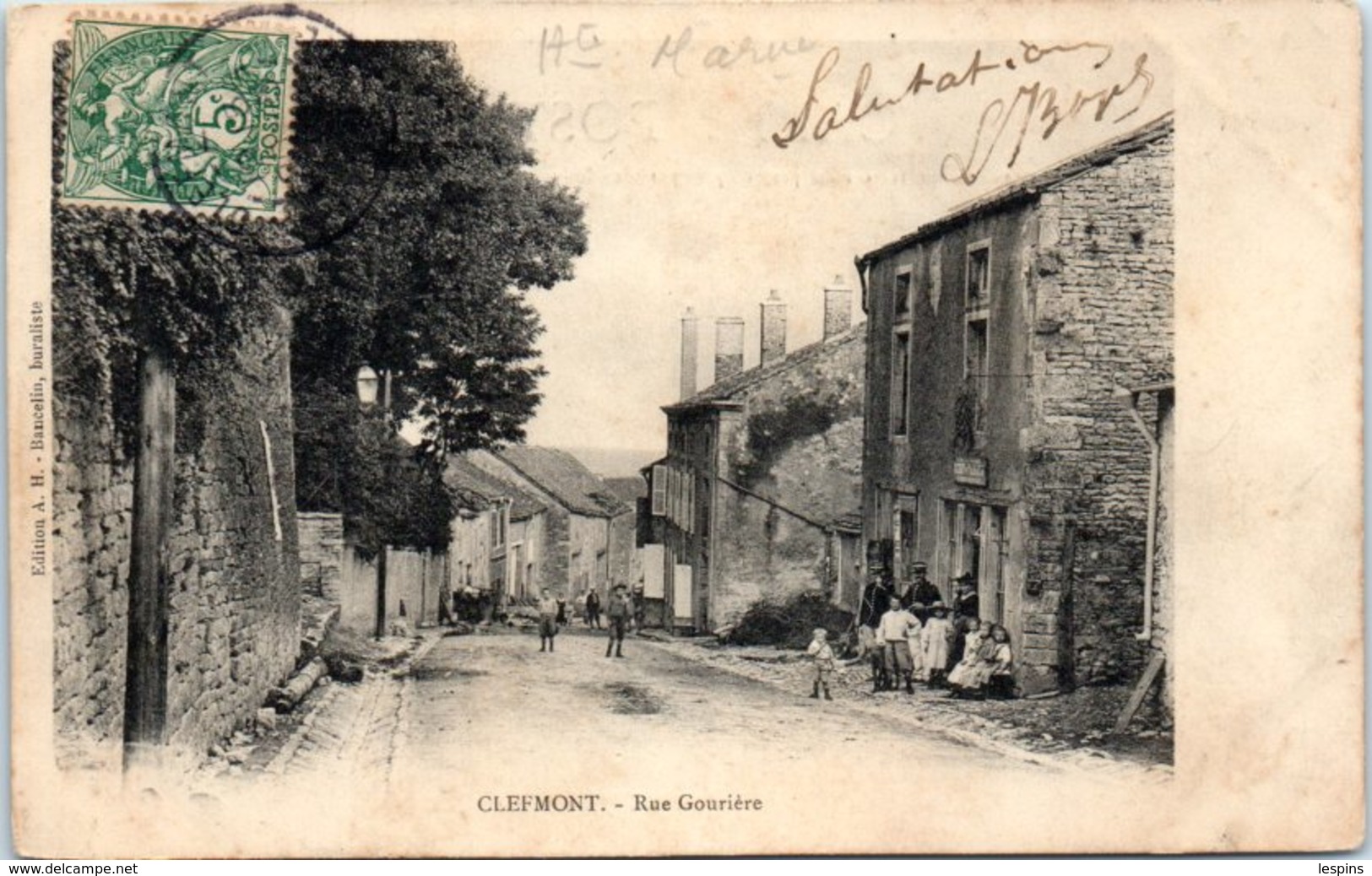 52 - CLEFMONT -- Rue Gourière