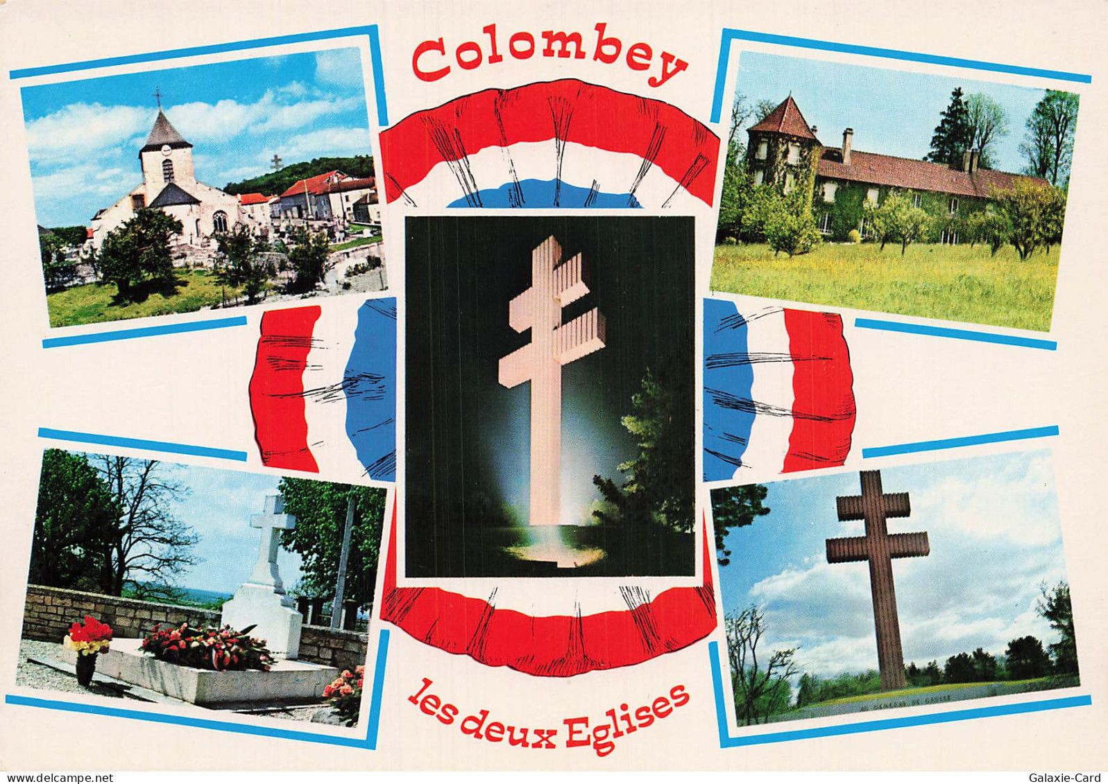 52 COLOMBEY LES DEUX EGLISES LES DEUX EGLISES