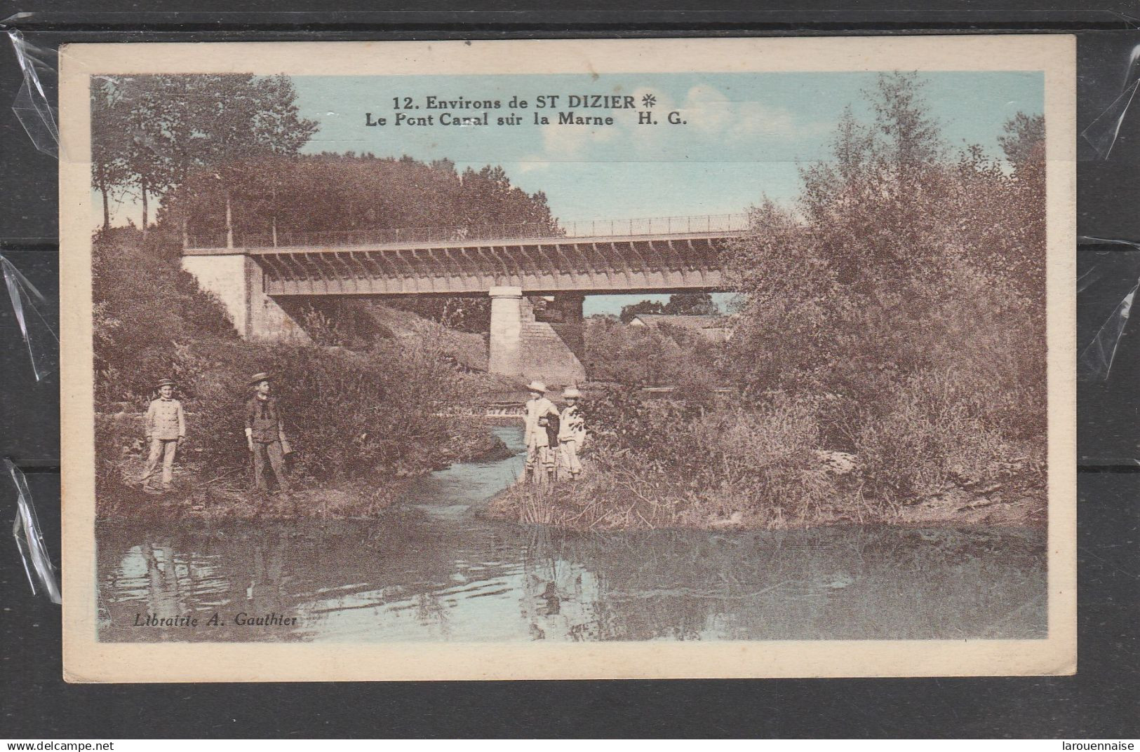 52 - ECLARON BRAUCOURT SAINTE LIVIERE - Le Pont Canal sur la Marne