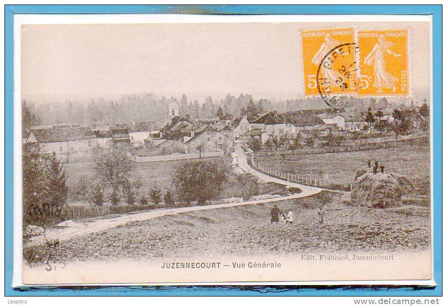 52 - JUZENNECOURT --  Vue générale