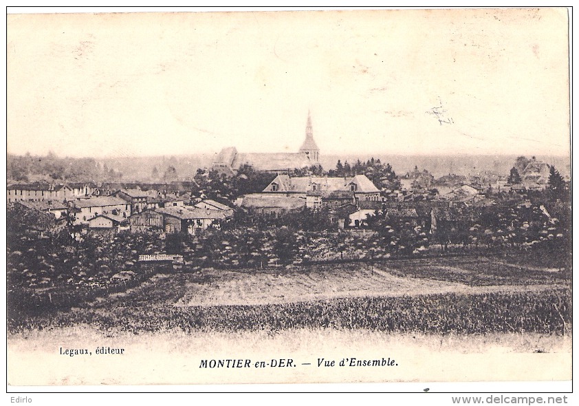 -52----------  MONTIER EN DER  vue d'ensemble écrite TTB