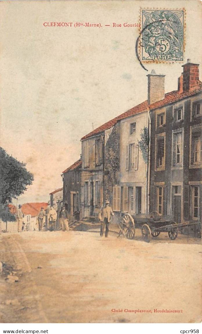 52 - SAN62875 - CLEFMONT - Rue Gourière