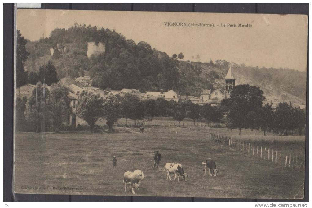 52 - Vignory - Le petit Moulin - animée