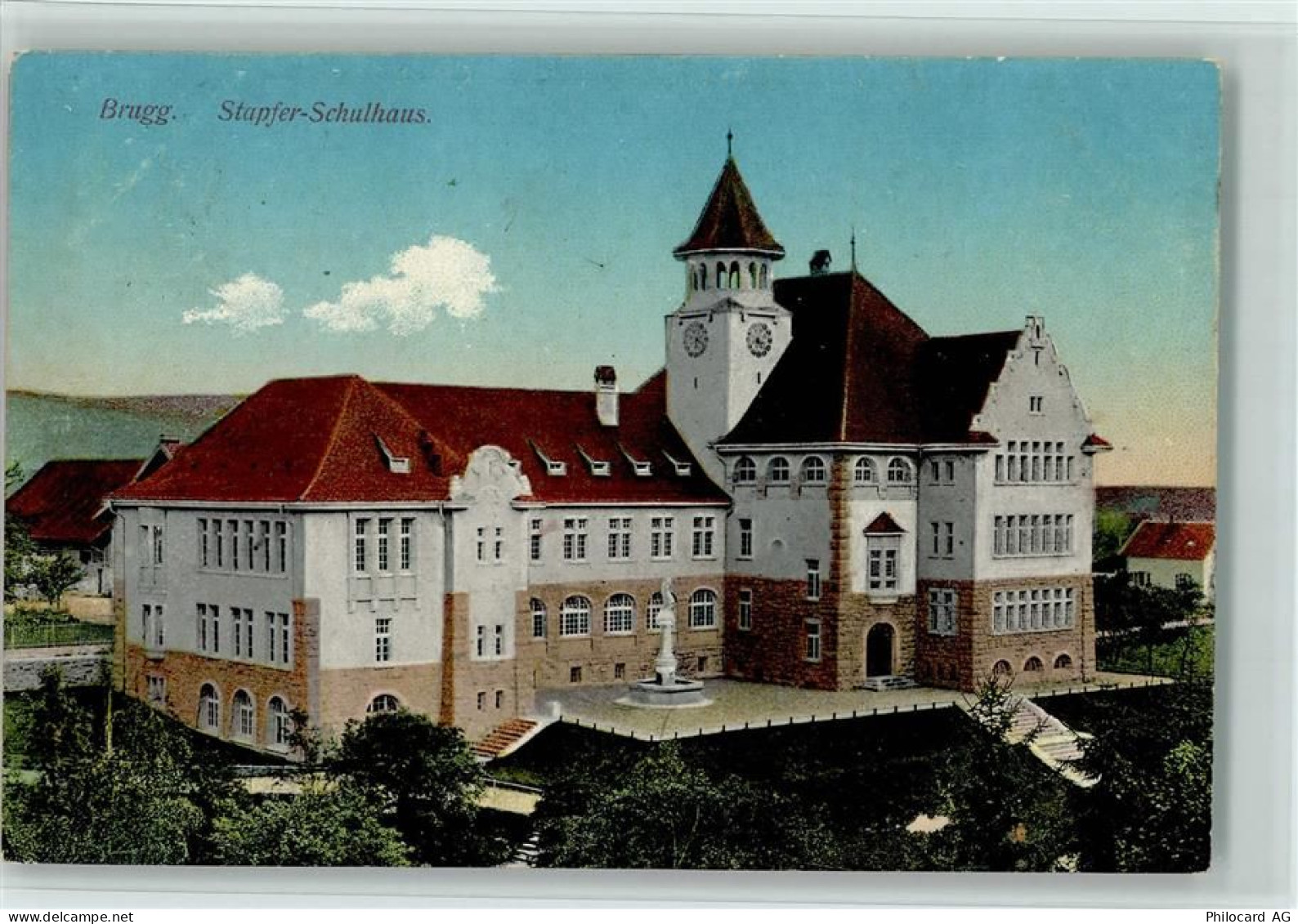 5200 Brugg AG 1913 - Stapfer-Schulhaus - 13218995