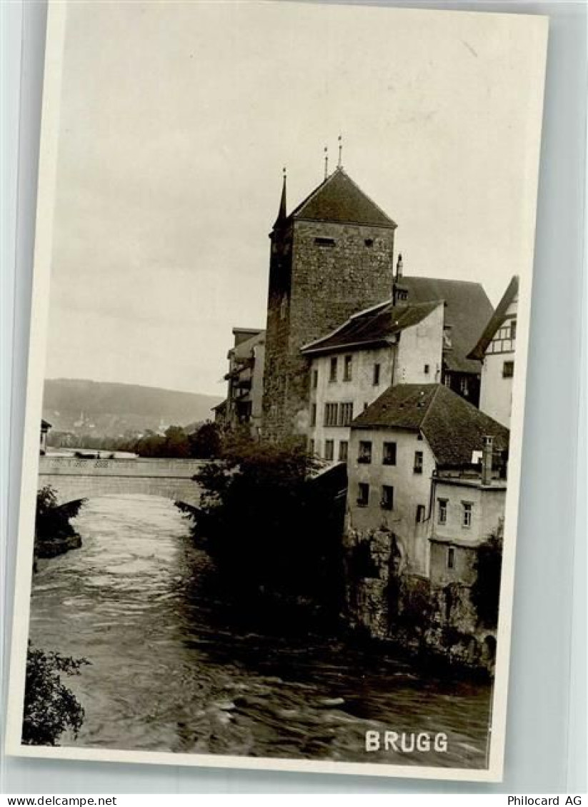 5200 Brugg AG 1931 Foto AK - 38071531