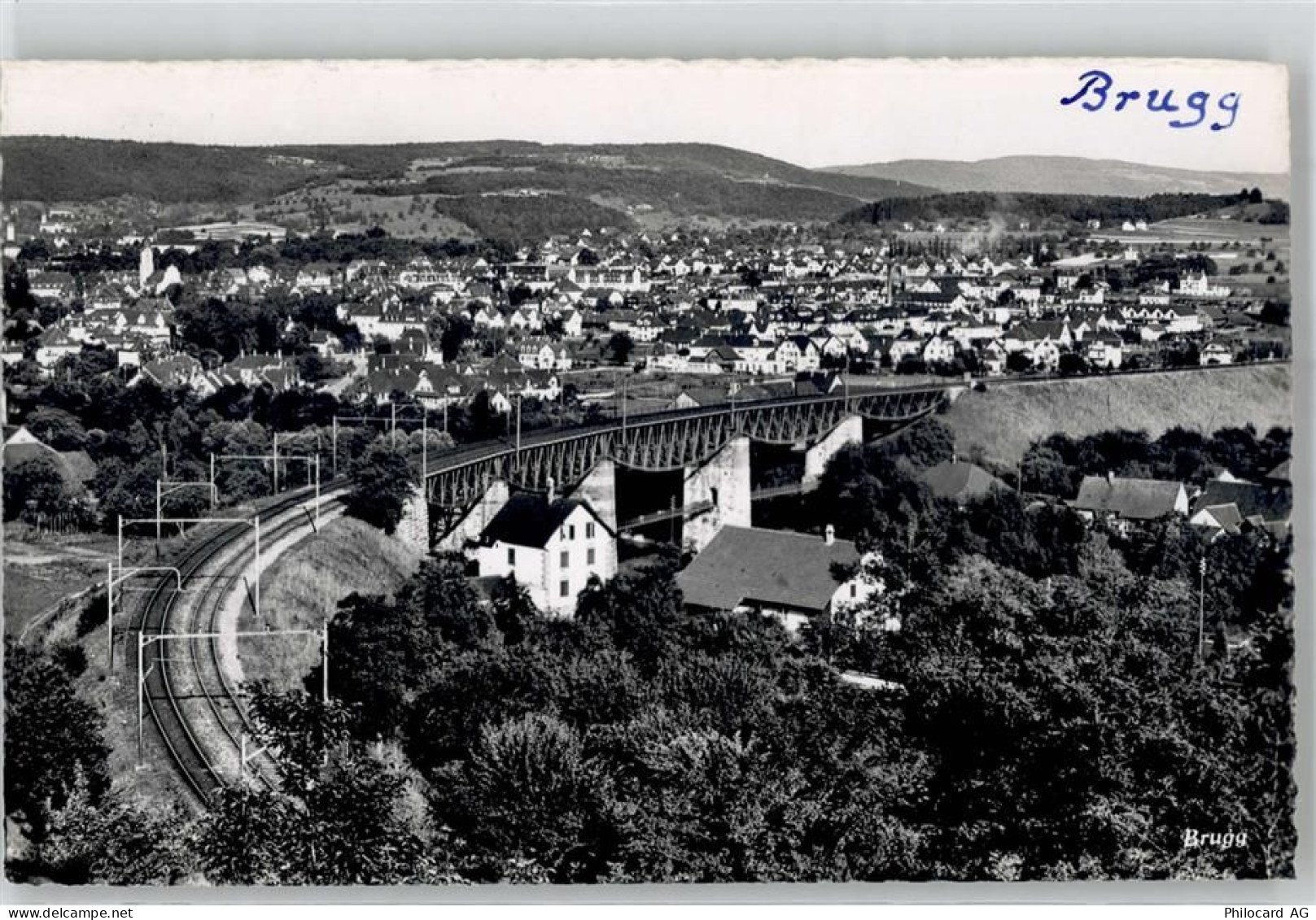 5200 Brugg AG - Eisenbahnbrücke - 51677318