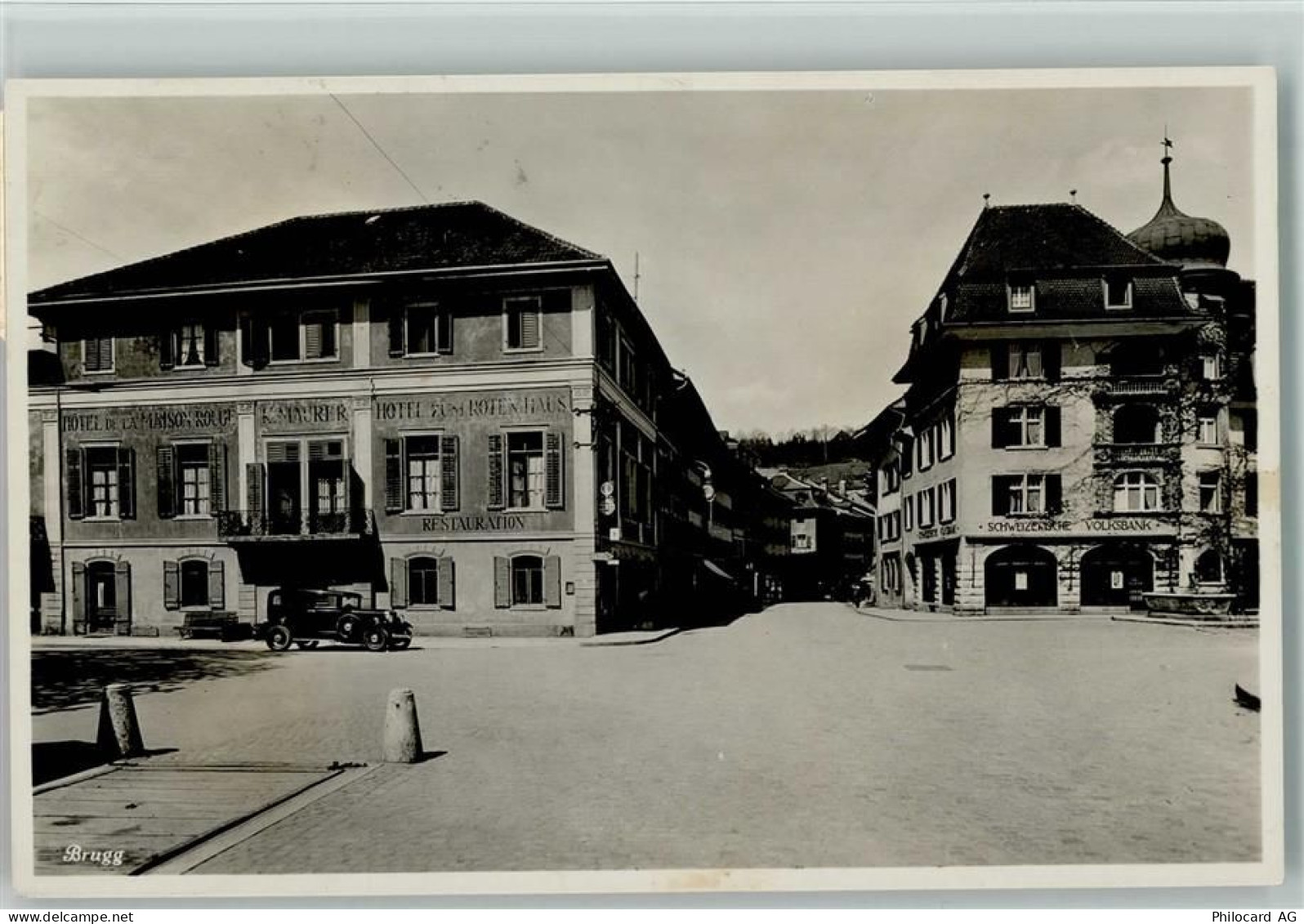 5200 Brugg AG - Hotel zum roten Haus Schweizerische Volksbank - 13114603