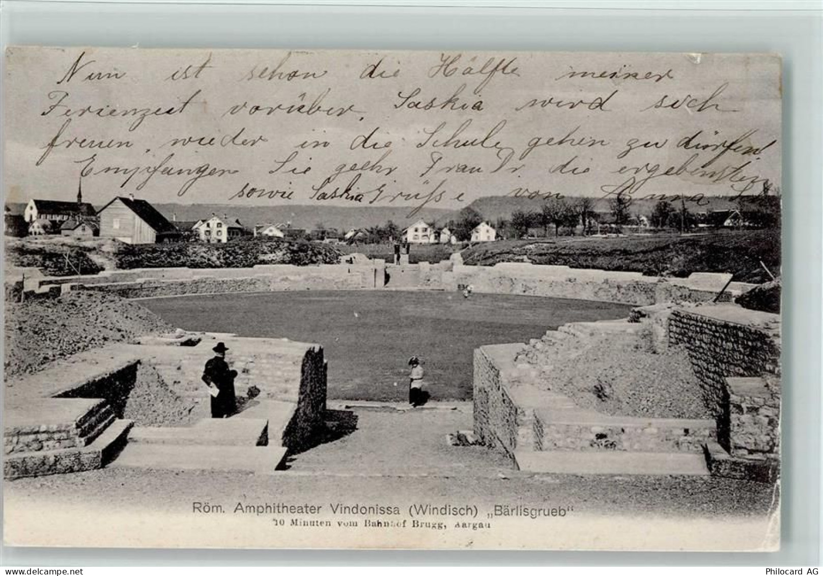 5210 Windisch 1909 - Amphitheater Vindonissa Bärlisgrueb - 10196467